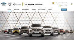 Desktop Screenshot of marot-automobiles.com